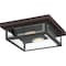 Quoizel Westover 2-Light Western Bronze Outdoor Flush Mount WVR1612WT - alternate 1